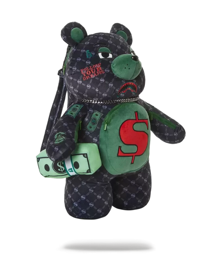 DINERO MONEYBEAR TEDDYBEAR BACKPACK DINERO MONEYBEAR TEDDYBEAR BACKPACK