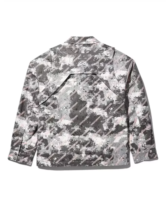 DOUBLE YOKE SNAP FRONT JACKET (GREY) DOUBLE YOKE SNAP FRONT JACKET (GREY)