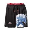 DRAGON WAVE CORTO SWIM TRUNKS (BLACK)