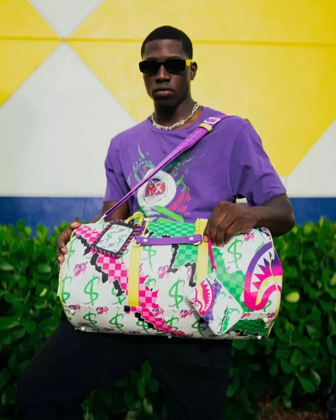DREAMY TECHNICOLOR DUFFLE DREAMY TECHNICOLOR DUFFLE