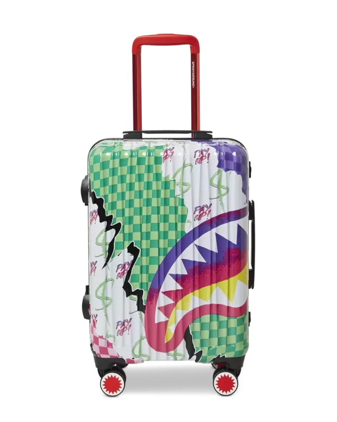 DREAMY TECHNICOLOR SHARKNAUTICS HARDSHELL CARRY-ON LUGGAGE DREAMY TECHNICOLOR SHARKNAUTICS HARDSHELL CARRY-ON LUGGAGE