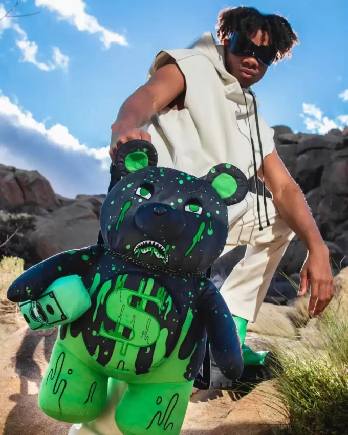 DRIP BEAR MONEYBEAR TEDDYBEAR BACKPACK DRIP BEAR MONEYBEAR TEDDYBEAR BACKPACK