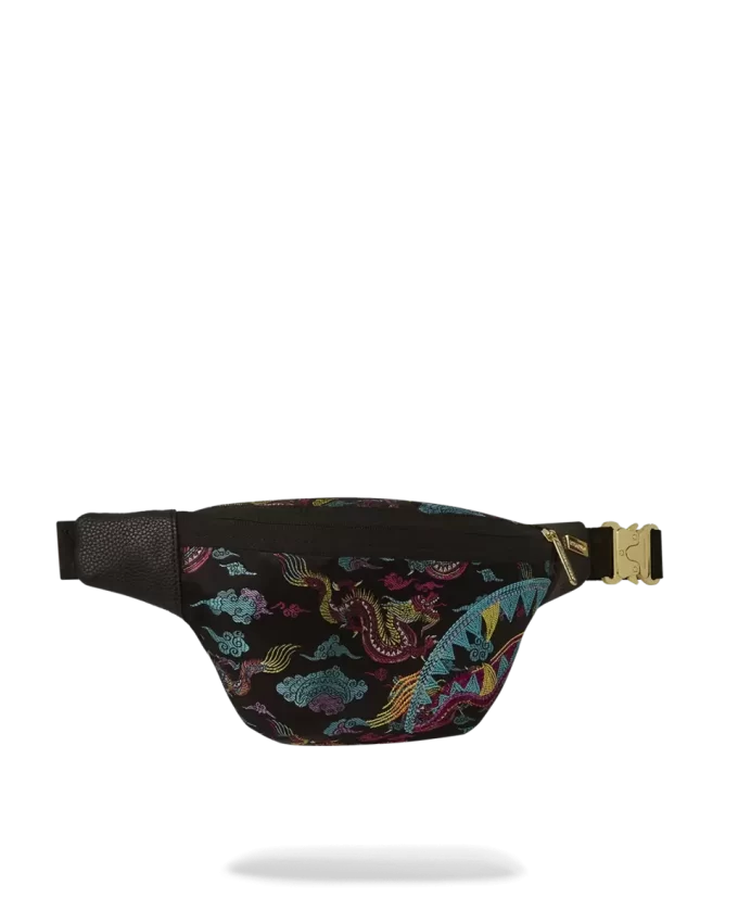 EMBROIDERED DRAGONS SAVVY CROSSBODY EMBROIDERED DRAGONS SAVVY CROSSBODY