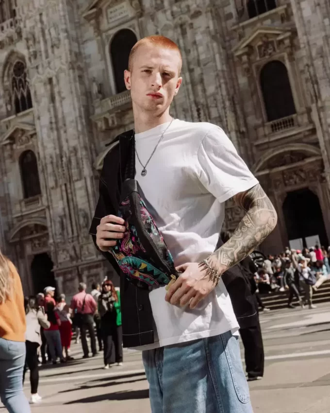 EMBROIDERED DRAGONS SAVVY CROSSBODY EMBROIDERED DRAGONS SAVVY CROSSBODY