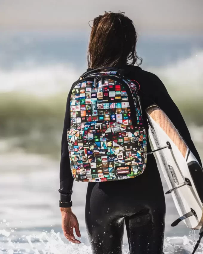 EXIT ART COLLAB BACKPACK (DLXV) EXIT ART COLLAB BACKPACK (DLXV)