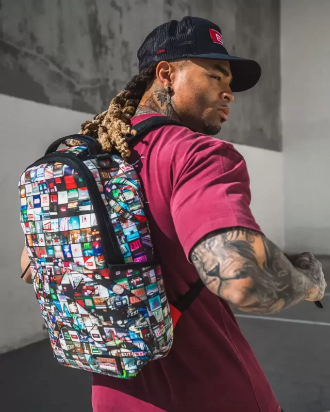 EXIT ART COLLAB BACKPACK (DLXV) EXIT ART COLLAB BACKPACK (DLXV)