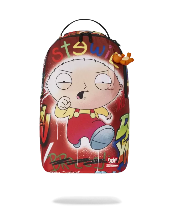 FAMILY GUY STEWIE ON THE RUN DLXR BACKPACK FAMILY GUY STEWIE ON THE RUN DLXR BACKPACK