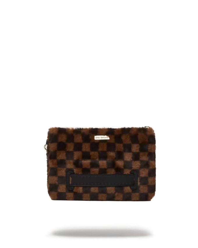 FURRR SHARKS IN PARIS CROSSOVER CLUTCH