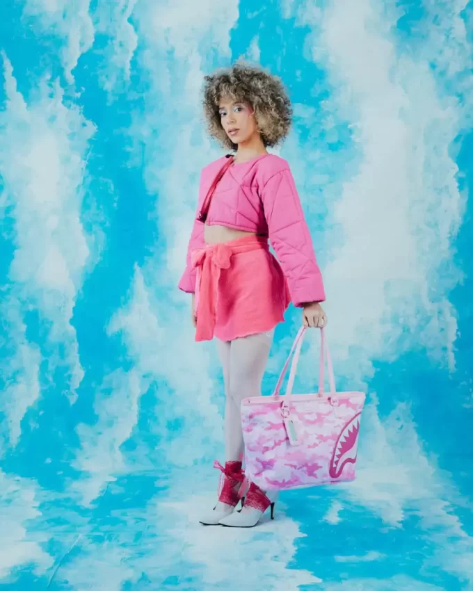 FURRROCIOUS IN PINK TOTE FURRROCIOUS IN PINK TOTE