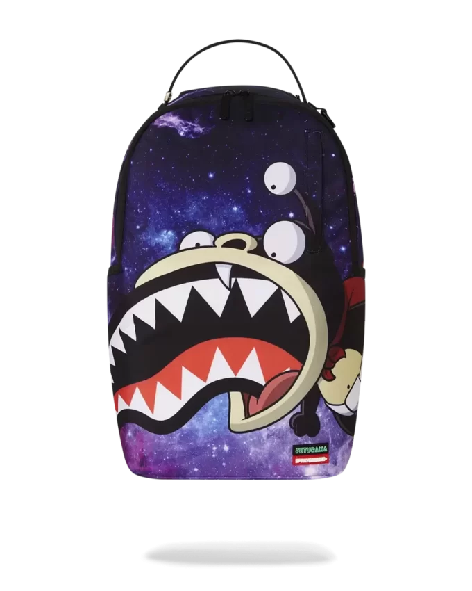 FUTURAMA NIBBLER EAT SHARK DLXR BACKPACK FUTURAMA NIBBLER EAT SHARK DLXR BACKPACK