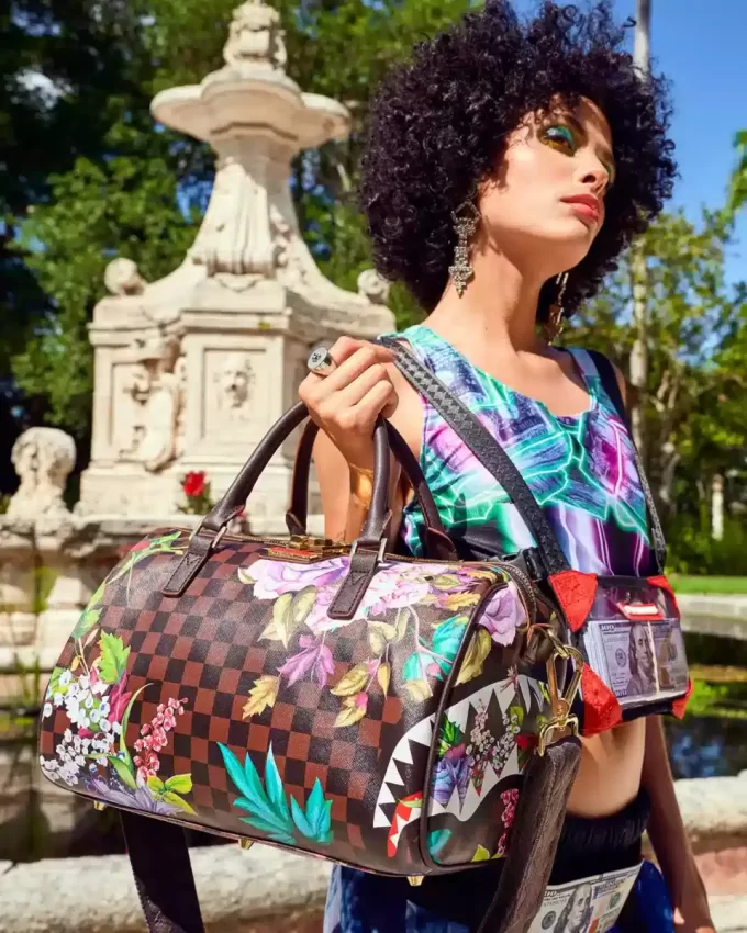 GARDEN OF SHARKS MINI DUFFLE GARDEN OF SHARKS MINI DUFFLE