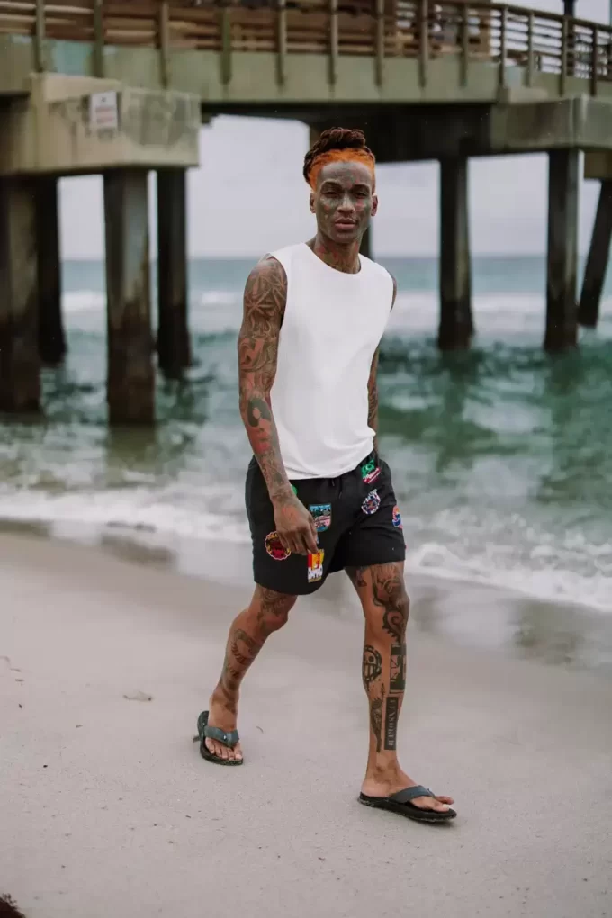 GLOBAL MOGUL BILLIONAIRE SWIM SHORTS