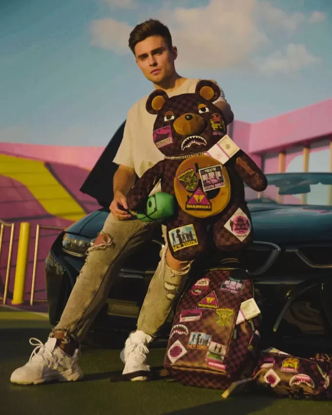 GLOBAL MOGUL MONEYBEAR TEDDYBEAR BACKPACK GLOBAL MOGUL MONEYBEAR TEDDYBEAR BACKPACK