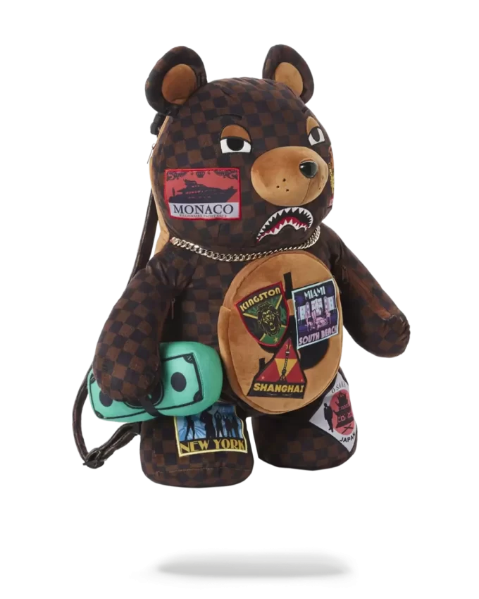 GLOBAL MOGUL MONEYBEAR TEDDYBEAR BACKPACK GLOBAL MOGUL MONEYBEAR TEDDYBEAR BACKPACK