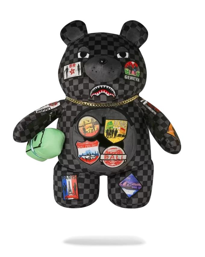 GLOBAL MOGUL UNLIMITED MILES MONEYBEAR TEDDYBEAR BACKPACK GLOBAL MOGUL UNLIMITED MILES MONEYBEAR TEDDYBEAR BACKPACK