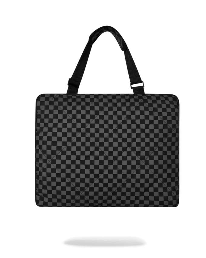 GLOBAL MOGUL UNLIMITED MILES PACKABLE BEACH MAT BLANKET WATER RESISTANT CONVERTIBLE TOTE