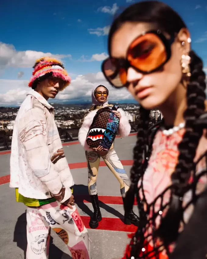 GLOW IN THE DARK CITY OF LIGHT BACKPACK GLOW IN THE DARK CITY OF LIGHT BACKPACK