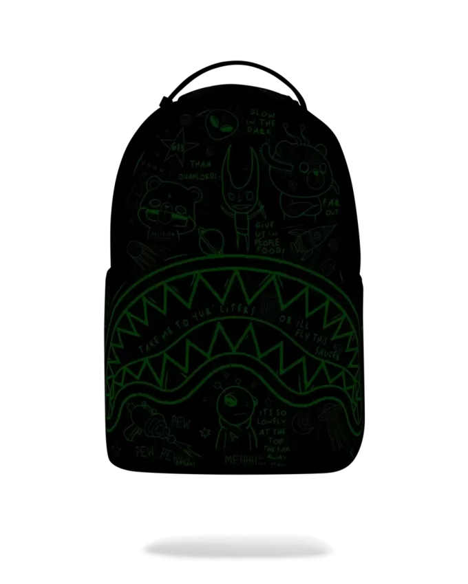 GLOW THE SPACE BACKPACK (GLOW IN THE DARK EFFECT) GLOW THE SPACE BACKPACK (GLOW IN THE DARK EFFECT)