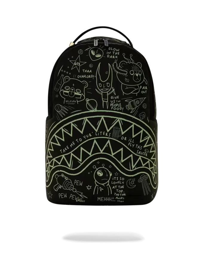 GLOW THE SPACE BACKPACK (GLOW IN THE DARK EFFECT) GLOW THE SPACE BACKPACK (GLOW IN THE DARK EFFECT)