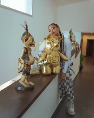 GOLD RUSH MONEYBEAR TEDDYBEAR BACKPACK