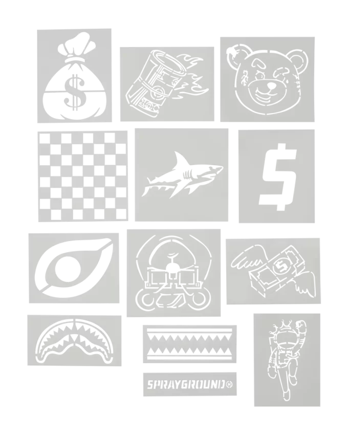 GRAFFITI ARTIST – DESIGN YOUR OWN BACKPACK – 9 STENCILS INCLUDED GRAFFITI ARTIST – DESIGN YOUR OWN BACKPACK – 9 STENCILS INCLUDED