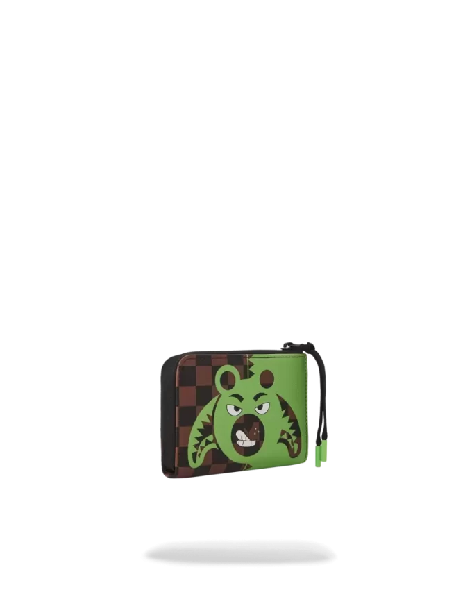 GREEN MONEY BEAR WALLET