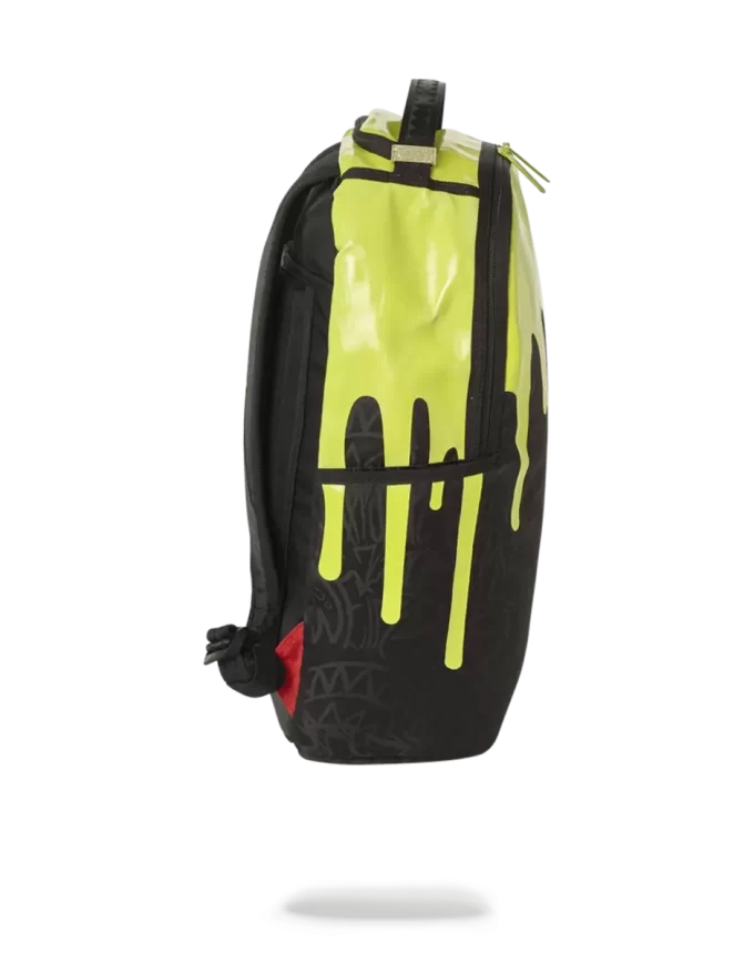 GREEN NEON DRIP BACKPACK (ONE OF ONE) GREEN NEON DRIP BACKPACK (ONE OF ONE)