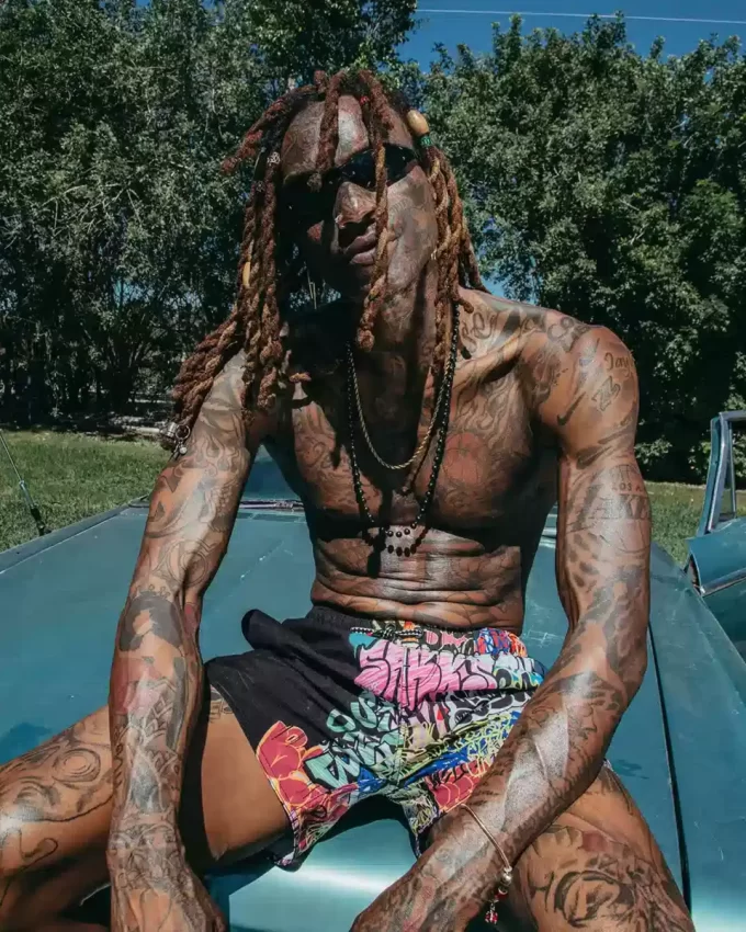 HALF GRAFF SHOTO SWIM TRUNKS HALF GRAFF SHOTO SWIM TRUNKS