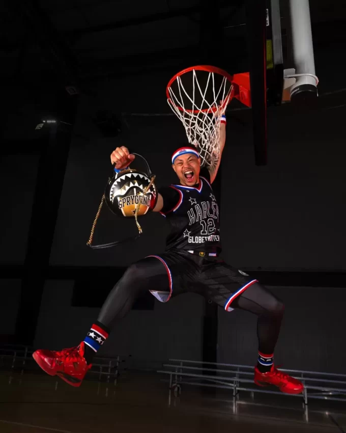 HARLEM GLOBETROTTERS BASKETBALL BAG