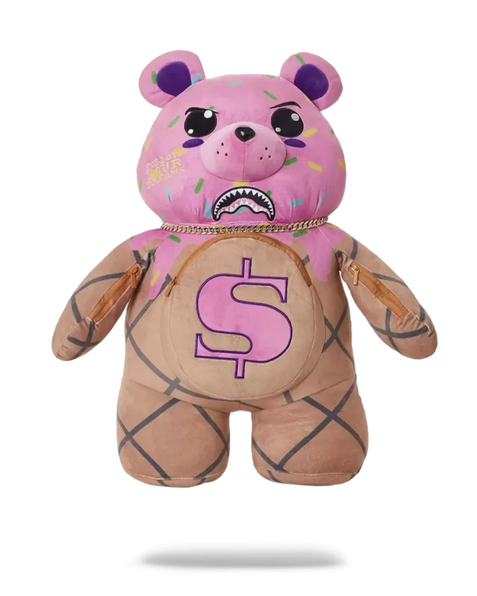 I SCREAM MONEYBEAR TEDDYBEAR BACKPACK I SCREAM MONEYBEAR TEDDYBEAR BACKPACK