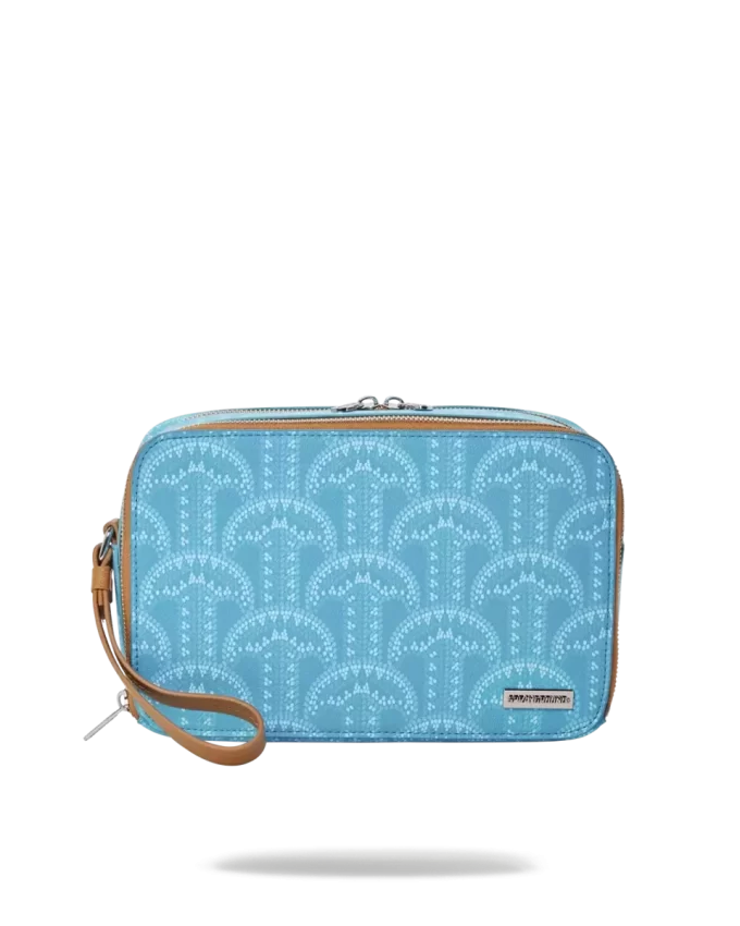 ILLUCHAINS TURQ TOILETRY BAG ILLUCHAINS TURQ TOILETRY BAG