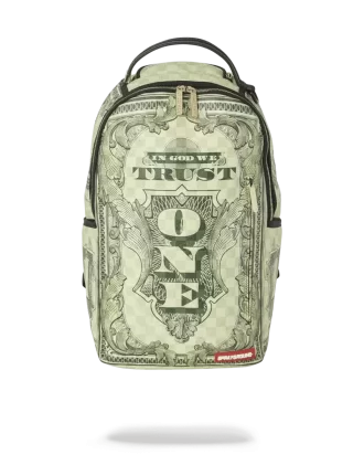 IN GOD WE TRUST GREEN BACKPACK (ONE OF ONE)