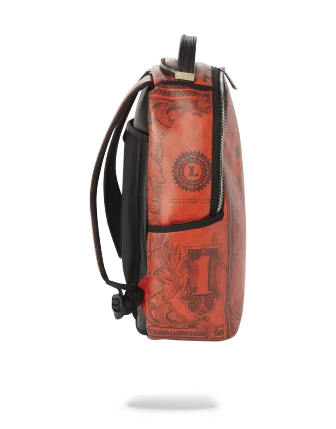 IN GOD WE TRUST RED BACKPACK (ONE OF ONE) IN GOD WE TRUST RED BACKPACK (ONE OF ONE)