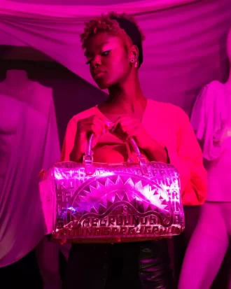 INFINITI PINK DIAMOND MINI DUFFLE