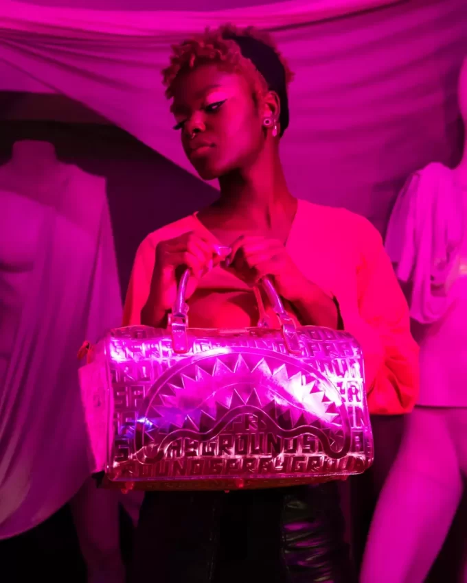 INFINITI PINK DIAMOND MINI DUFFLE INFINITI PINK DIAMOND MINI DUFFLE