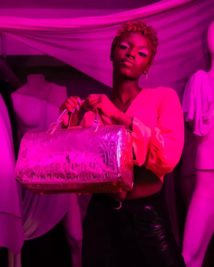 INFINITI PINK DIAMOND MINI DUFFLE INFINITI PINK DIAMOND MINI DUFFLE