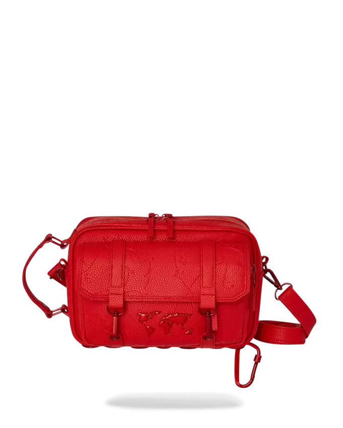 JAMES FIRST CLASS RUBY RED CROSSBODY JAMES FIRST CLASS RUBY RED CROSSBODY