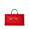JAMES FIRST CLASS RUBY RED PYRAMID LARGE DUFFLE