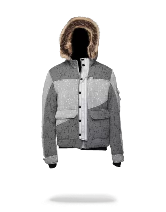 JAPAN STRIPE KNIT CHOPPER JACKET