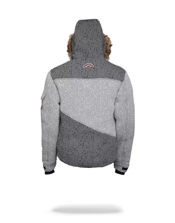 JAPAN STRIPE KNIT CHOPPER JACKET