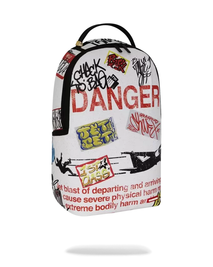 JETBLAST SIGN ON THE RUNWAY BACKPACK JETBLAST SIGN ON THE RUNWAY BACKPACK