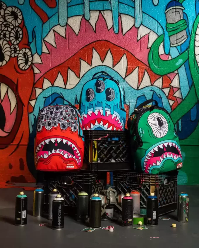JORGE RODRIGUEZ THE ARTIST COLLAB BLINKY SHARK BACKPACK JORGE RODRIGUEZ THE ARTIST COLLAB BLINKY SHARK BACKPACK