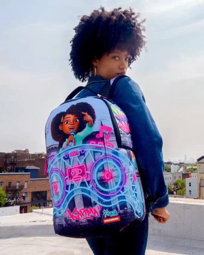 KARMA’S WORLD TURN UP THE VOLUME BACKPACK KARMA’S WORLD TURN UP THE VOLUME BACKPACK