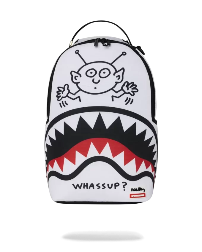 KEITH HARING WHASSUP ALIEN DLX BACKPACK KEITH HARING WHASSUP ALIEN DLX BACKPACK