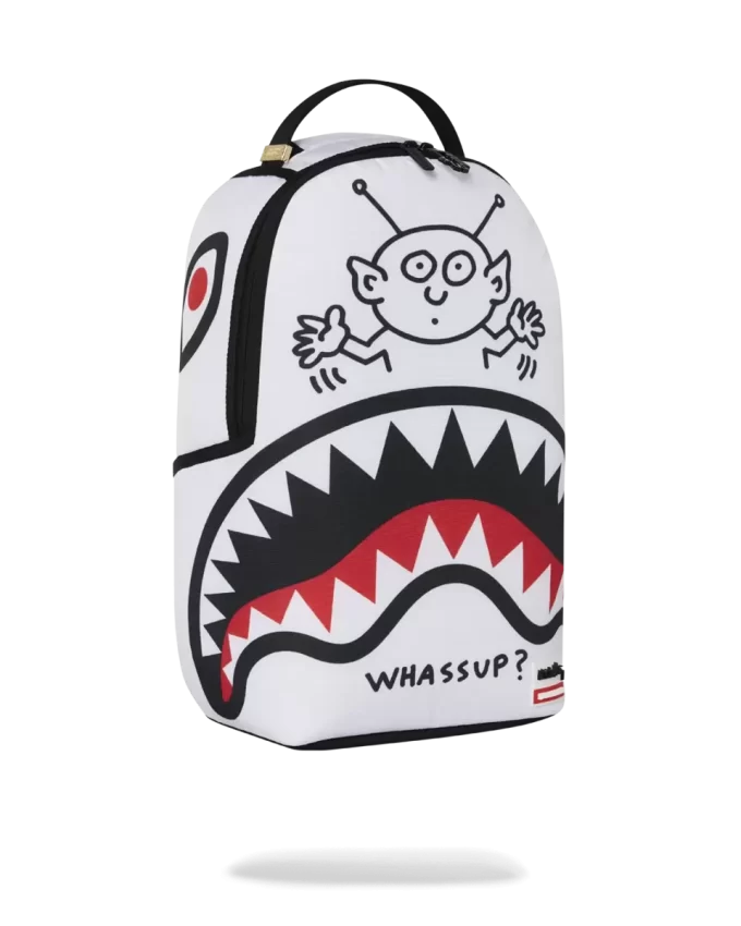 KEITH HARING WHASSUP ALIEN DLX BACKPACK KEITH HARING WHASSUP ALIEN DLX BACKPACK