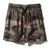 KIDS CAMO CHECKERED SWIM TRUNKS KIDS CAMO CHECKERED SWIM TRUNKS