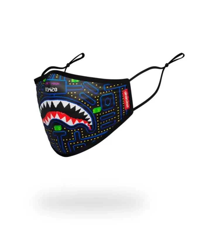 KIDS FORM FITTING MASK: ARCADE SHARK KIDS FORM FITTING MASK: ARCADE SHARK