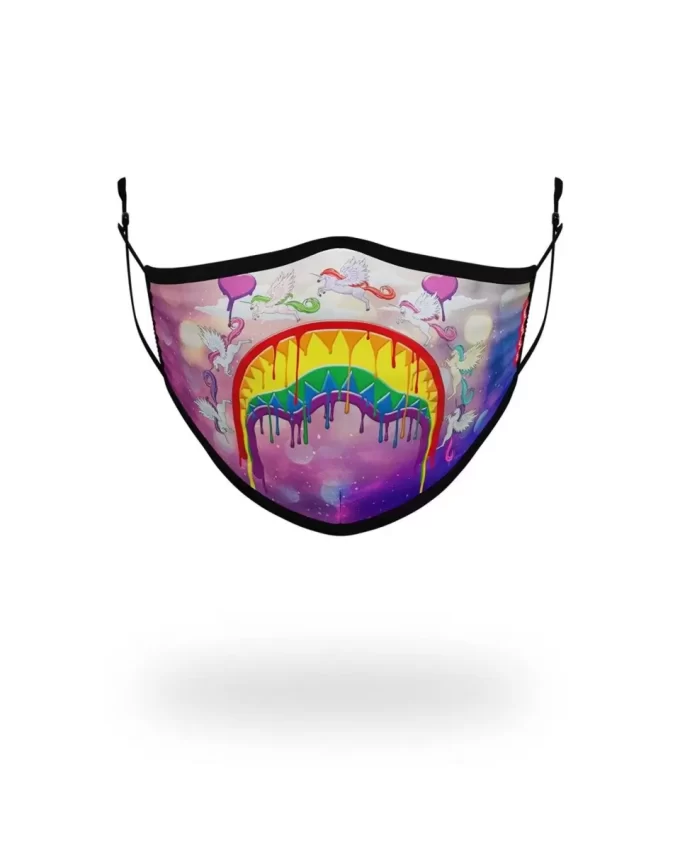 KIDS FORM FITTING MASK: MELT THE RAINBOW KIDS FORM FITTING MASK: MELT THE RAINBOW