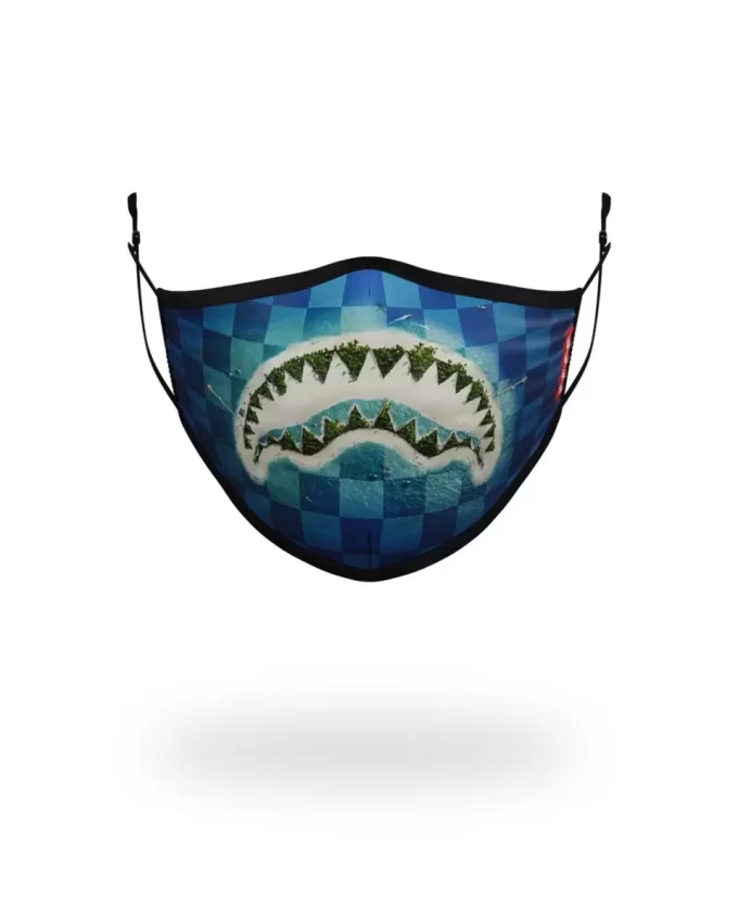 KIDS FORM FITTING MASK: SHARK ISLAND KIDS FORM FITTING MASK: SHARK ISLAND