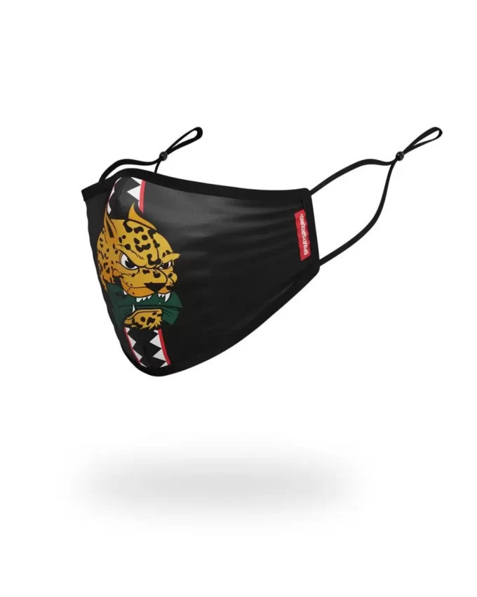 KIDS FORM FITTING MASK: SPUCCI LEOPARD KIDS FORM FITTING MASK: SPUCCI LEOPARD